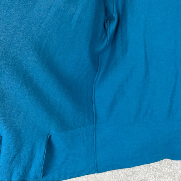 J Jill Cardigan Womens Small Blue Cotton Blend Long Sleeve Stretch- 9287* - Picture 6 of 12